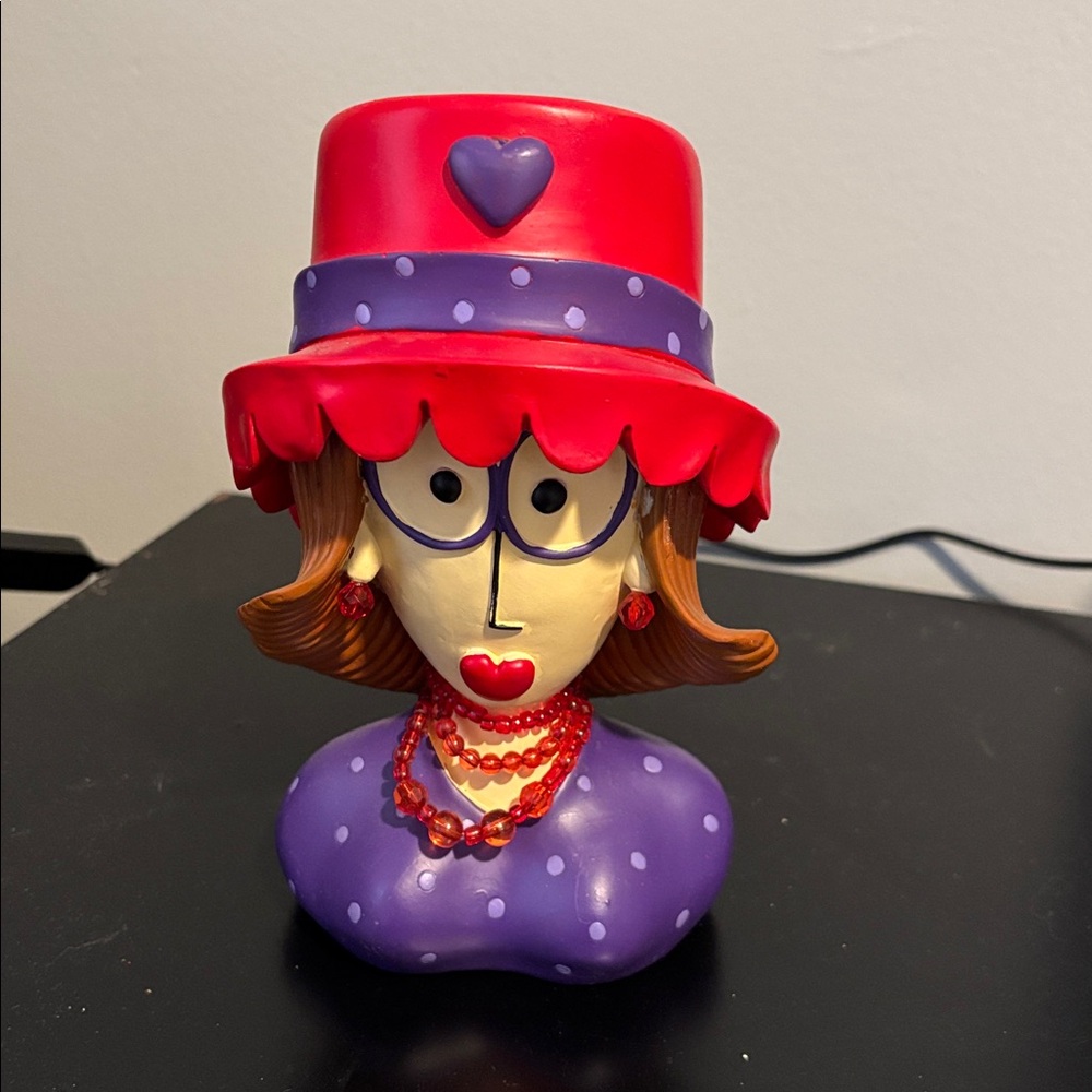 Red Hattitude Women's Figurine and other red hat accessories.